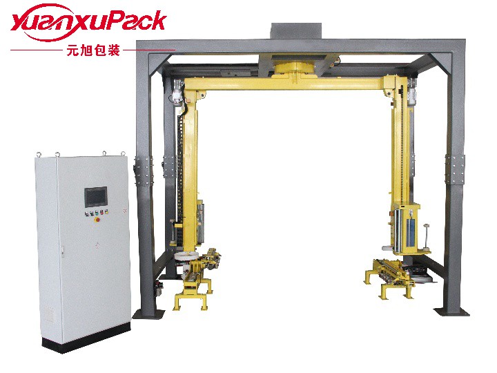 搖臂覆膜在線纏繞機