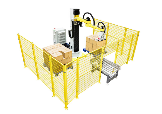 單立柱旋轉(zhuǎn)碼垛機(jī)器人
